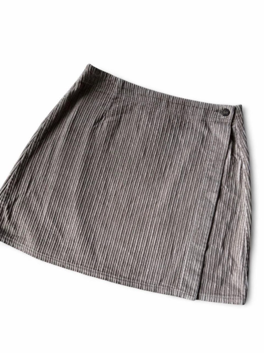Express Corduroy wrap skirt